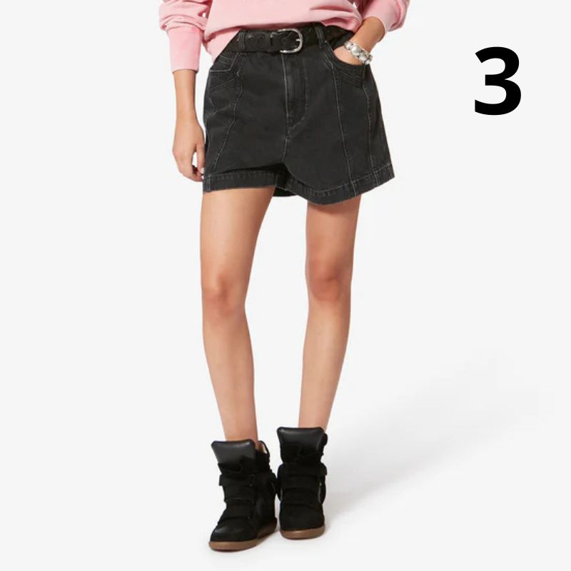 Kotníkové kožené tenisky Bekett